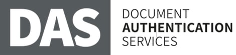 DAS Document Authentication Services GmbH Logo_back-white